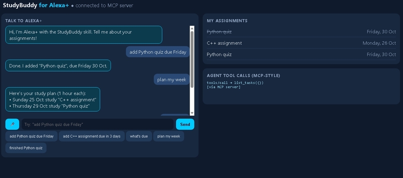 StudyBuddy for Alexa+ – screenshot 1