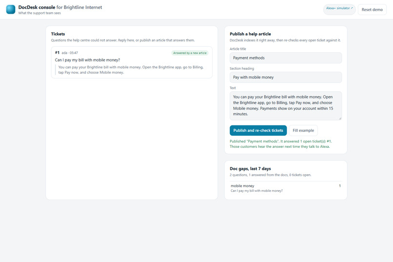 DocDesk – screenshot 5