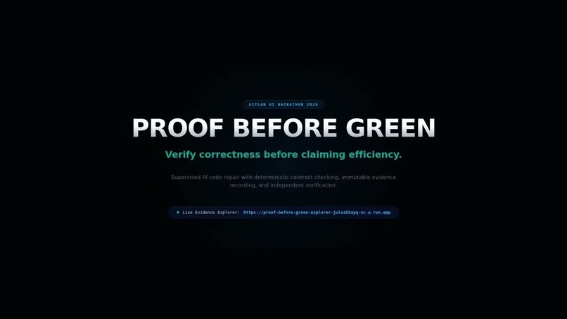Proof Before Green – screenshot 1