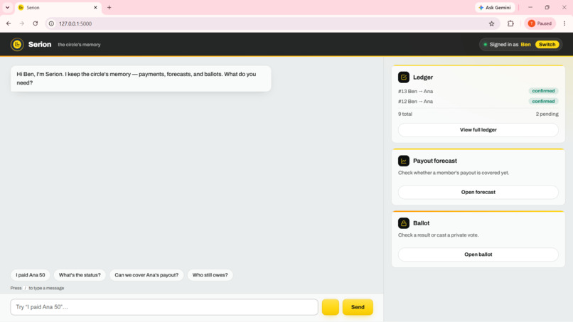 Serion. – screenshot 2
