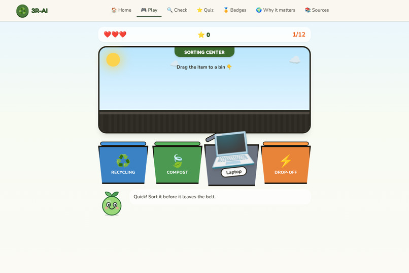 3R-AI: Sort It Right – screenshot 3