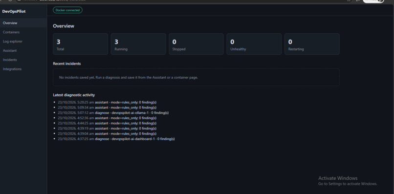 DevOpsPilot AI – screenshot 1