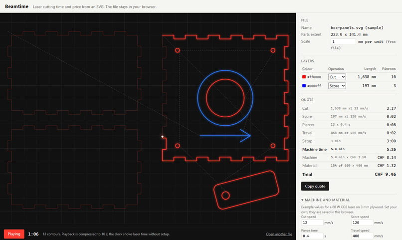 Beamtime – screenshot 1