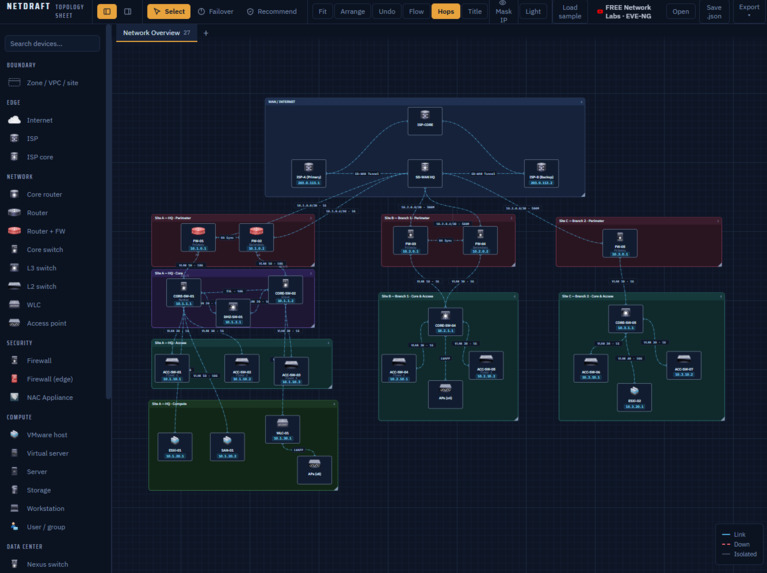 NetDraft Topology Maker – screenshot 2