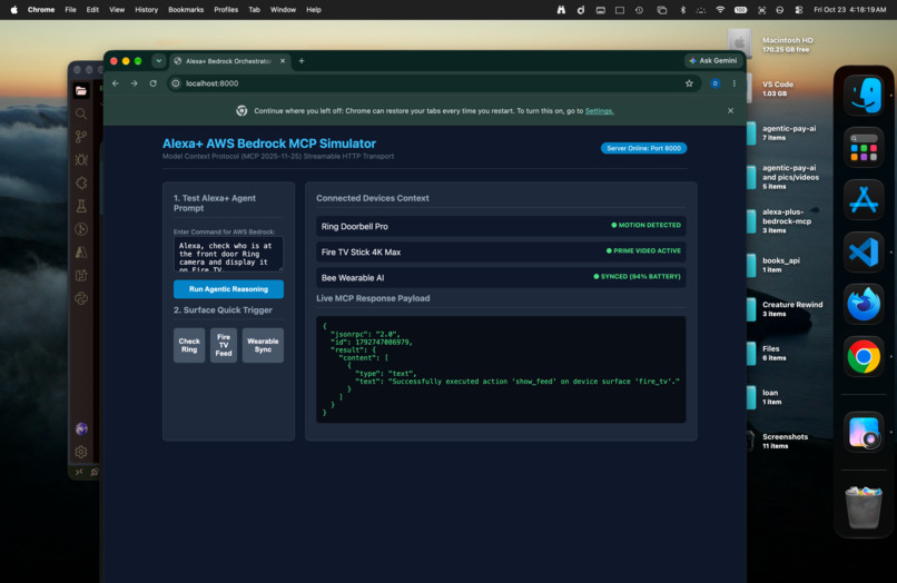 Alexa+ Bedrock Orchestrator MCP – screenshot 4
