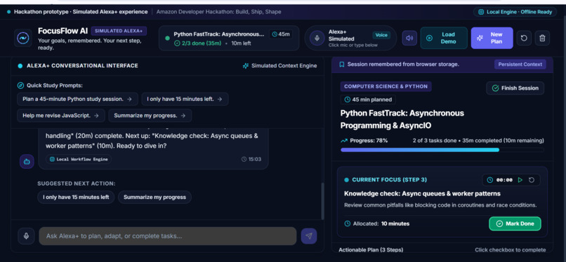 FocusFlow AI – screenshot 1