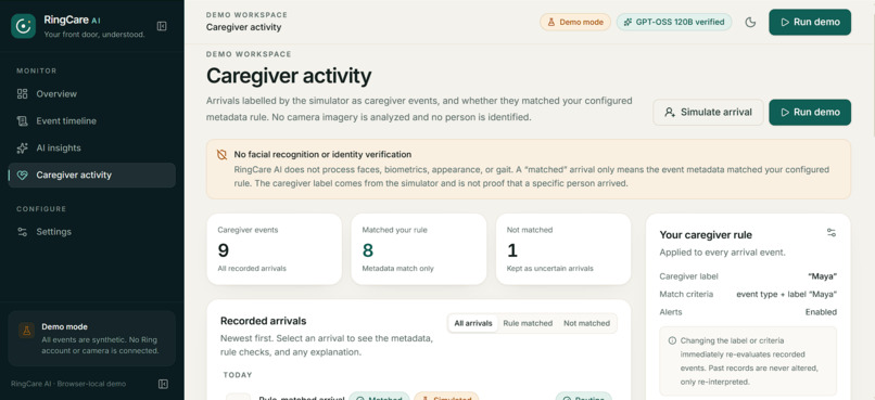 RingCare AI – screenshot 3