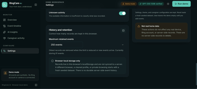 RingCare AI – screenshot 4