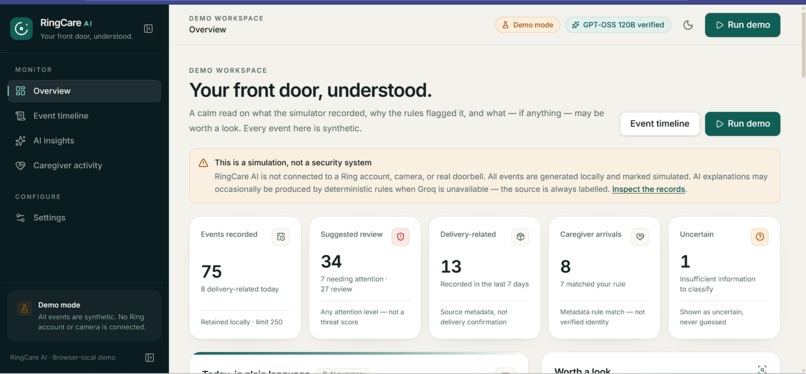 RingCare AI – screenshot 5