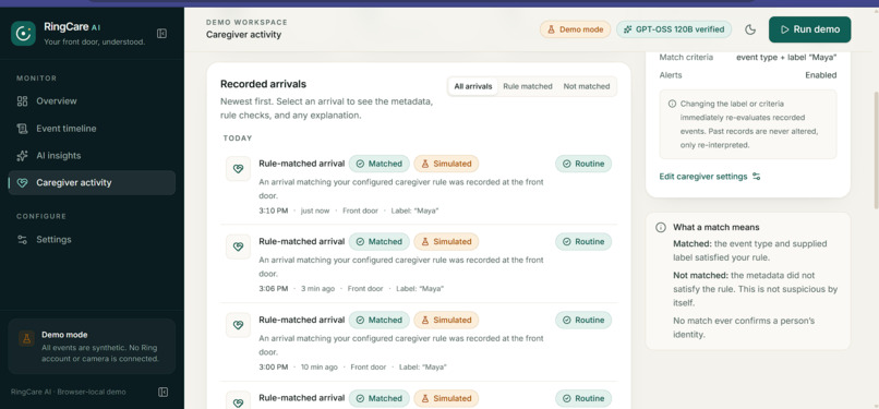 RingCare AI – screenshot 7