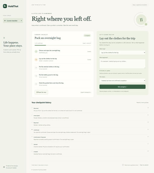 HoldThat – screenshot 2