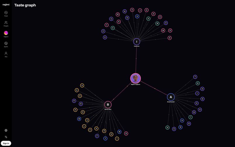 Najimi – screenshot 1