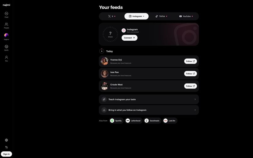 Najimi – screenshot 2