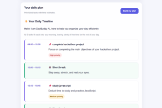 DayBuddy AI