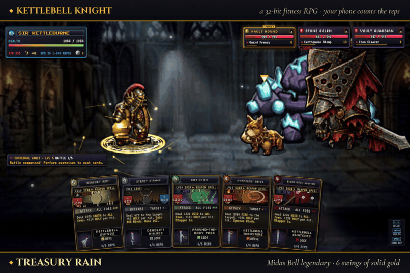 Kettlebell Knight: Exercise RPG Game for FIRE TV – screenshot 10
