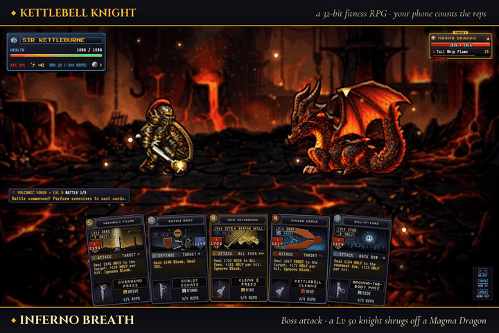 Kettlebell Knight: Exercise RPG Game for FIRE TV – screenshot 11