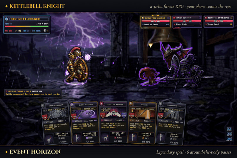 Kettlebell Knight: Exercise RPG Game for FIRE TV – screenshot 6