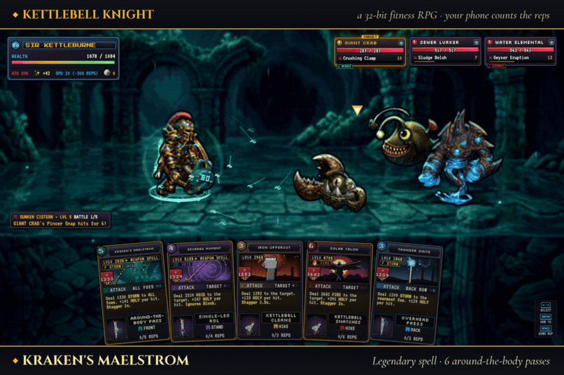 Kettlebell Knight: Exercise RPG Game for FIRE TV – screenshot 8