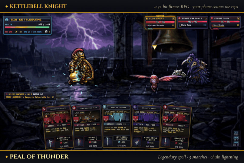 Kettlebell Knight: Exercise RPG Game for FIRE TV – screenshot 7