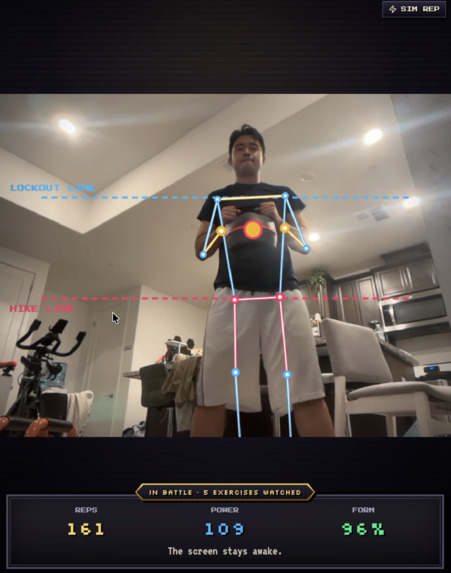Kettlebell Knight: Exercise RPG Game for FIRE TV – screenshot 2