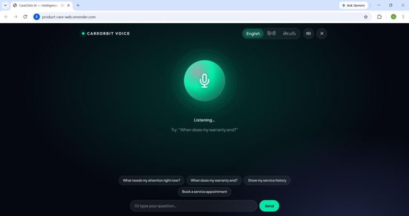 CareOrbit AI – screenshot 4