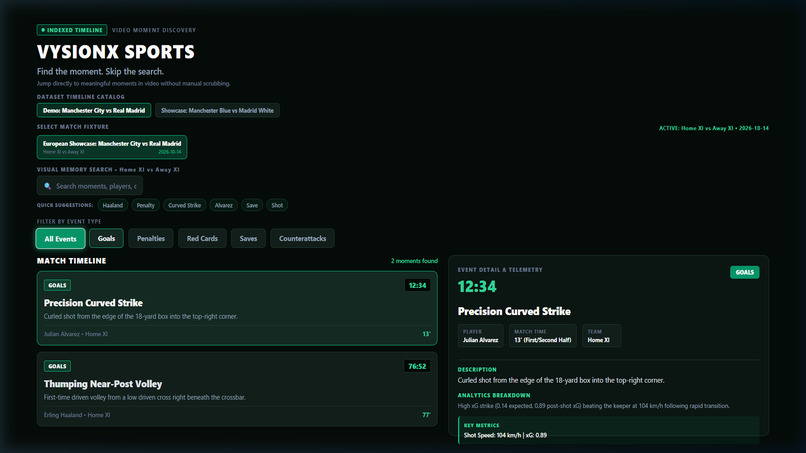 VisyonX Sports – screenshot 5