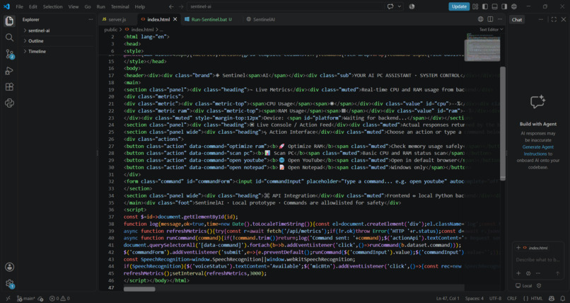 SentinelAI – screenshot 2