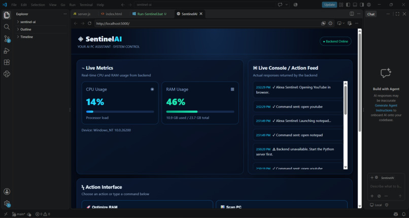 SentinelAI – screenshot 3