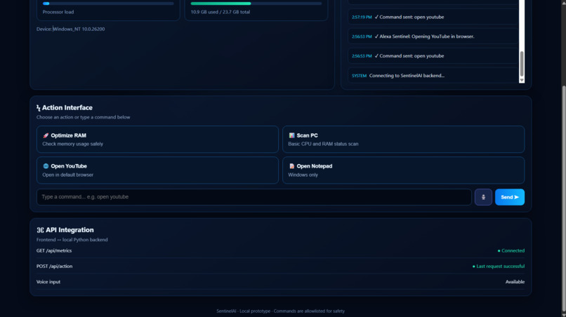 SentinelAI – screenshot 4