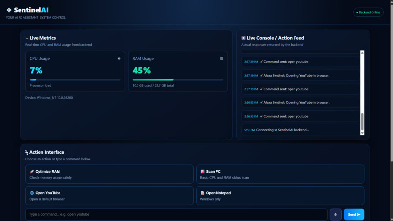 SentinelAI – screenshot 5