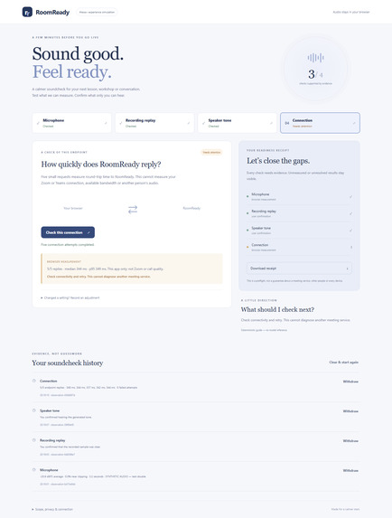 RoomReady – screenshot 2