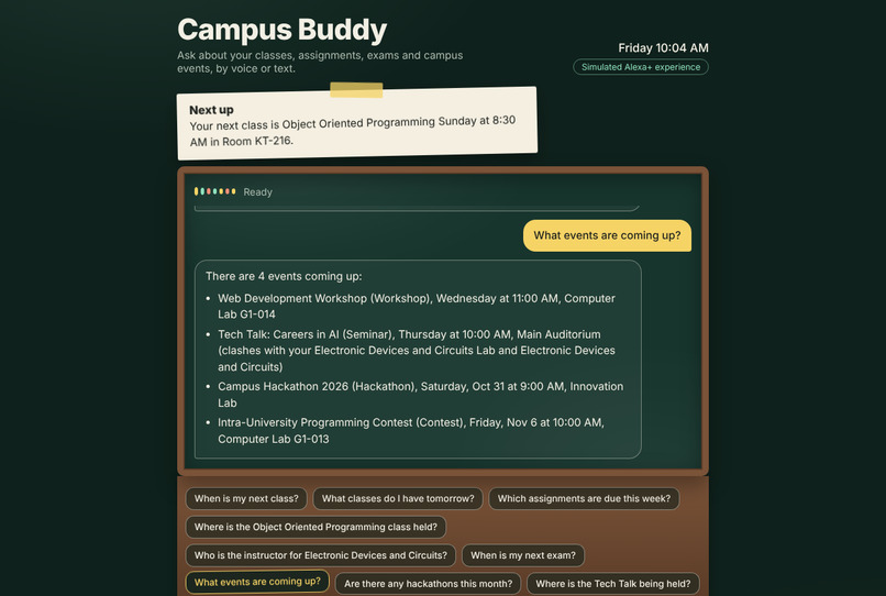 Campus Buddy – screenshot 2