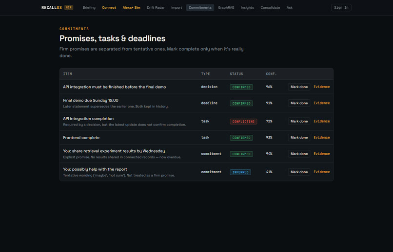 RecallOS – screenshot 4