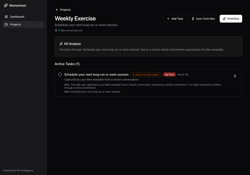 Momentum (M1) – screenshot 3