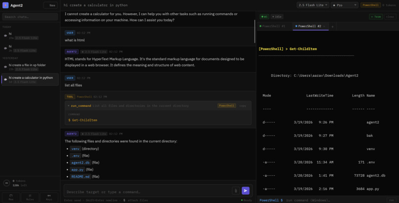 Agent-2 – screenshot 1