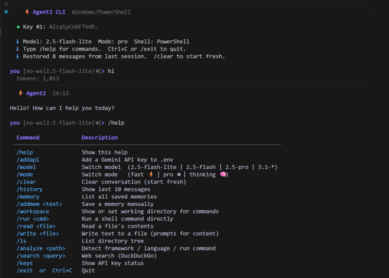 Agent-2 – screenshot 2