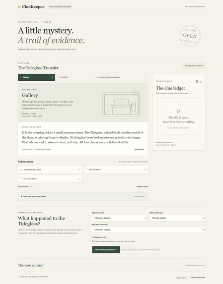 ClueKeeper – screenshot 3
