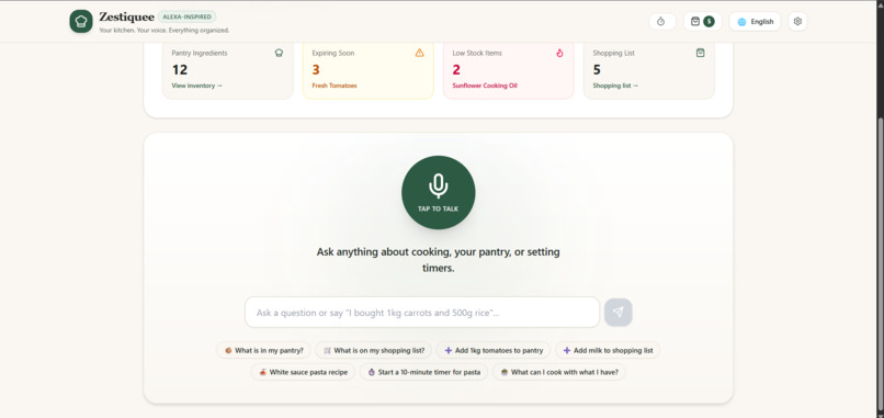 Zestiquee AI Assistant – screenshot 3