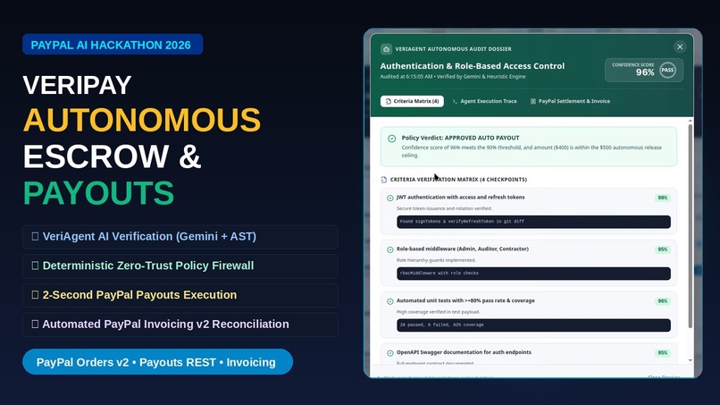 VeriPay – screenshot 1