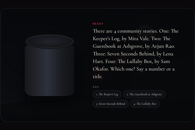 Haunt for Alexa+ – screenshot 6