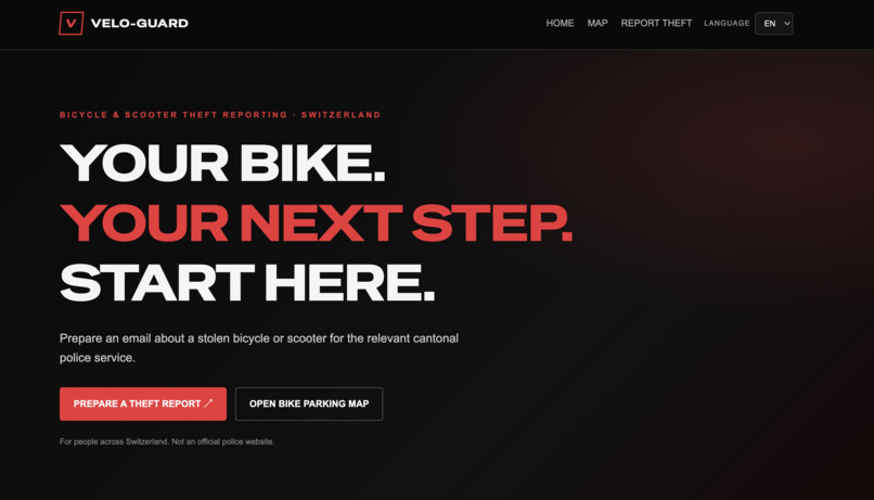 VeloGuard – screenshot 1