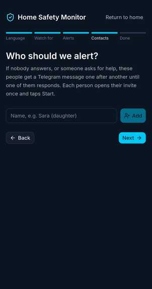 Alexa Emergency System – screenshot 5