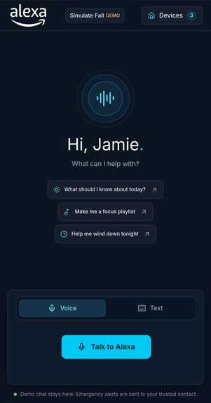 Alexa Emergency System – screenshot 1