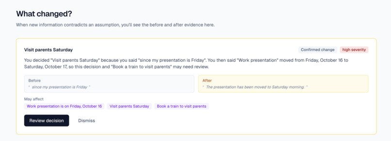 Continuum AI - The Assistant That Remembers Why – screenshot 1