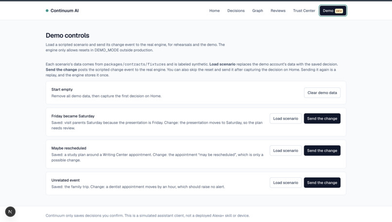 Continuum AI - The Assistant That Remembers Why – screenshot 5