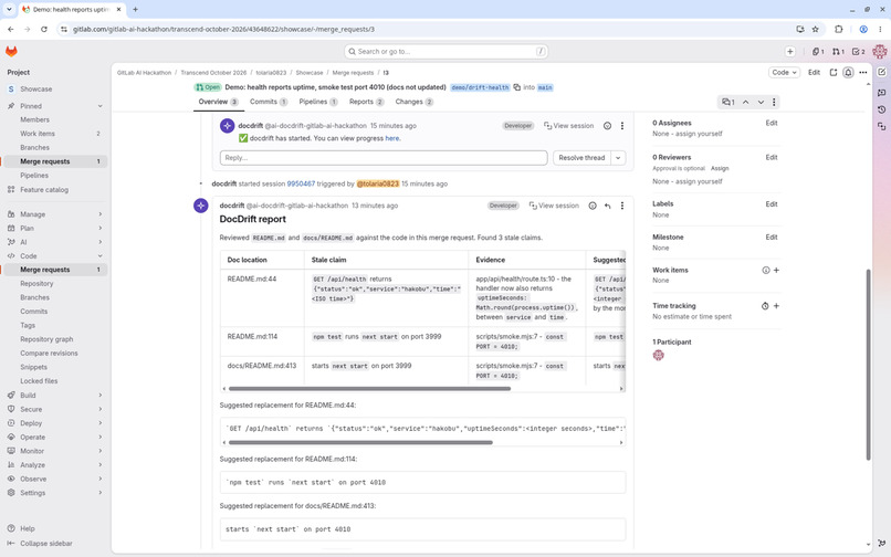 Hakobu DocDrift – screenshot 3