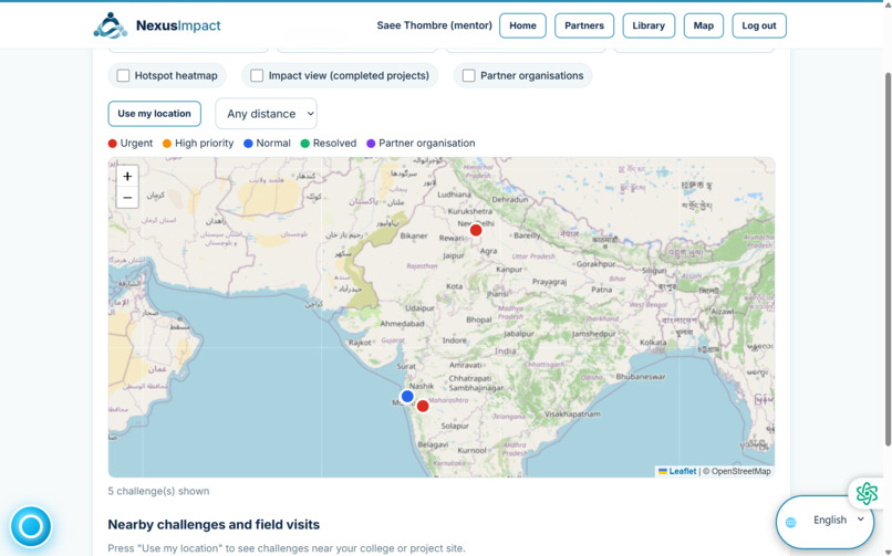 Nexus Impact: Community Problems to Real Impact – screenshot 2