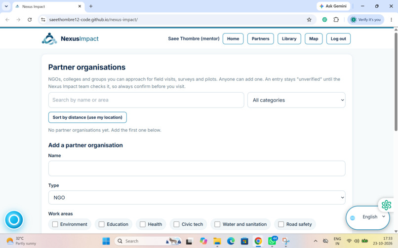 Nexus Impact: Community Problems to Real Impact – screenshot 3