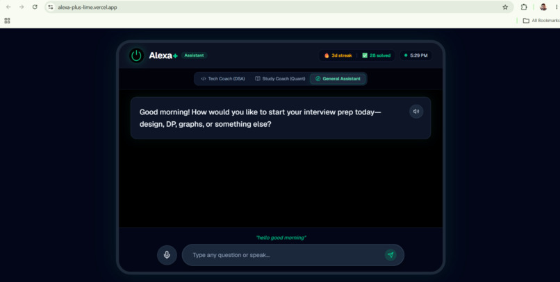 Alexa+ : AI Tech & Exam Prep Coach – screenshot 2