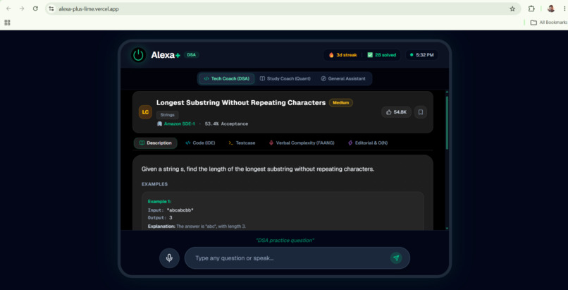 Alexa+ : AI Tech & Exam Prep Coach – screenshot 4